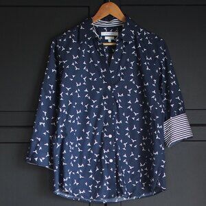 Foxcroft NYC | Bracelet Cuff Cotton Shirt